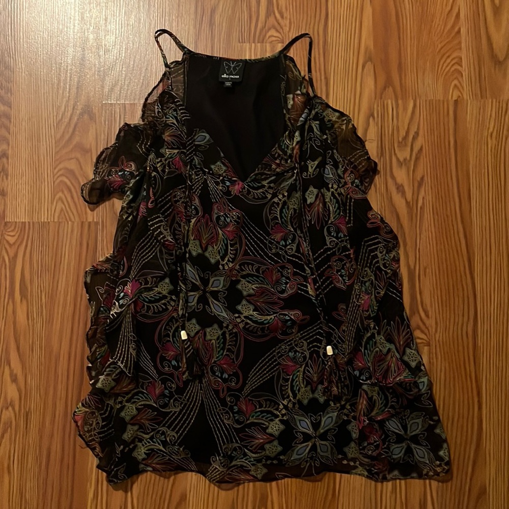 Ella Moss silk top size small